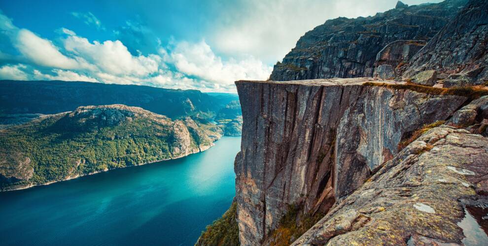 Lysefjord und Preikestolen